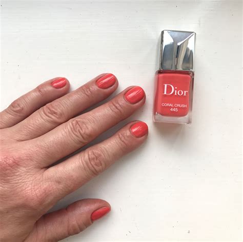 dior vernis 445 coral crush|Dior Vernis • Nail Lacquer Review & Swatches .